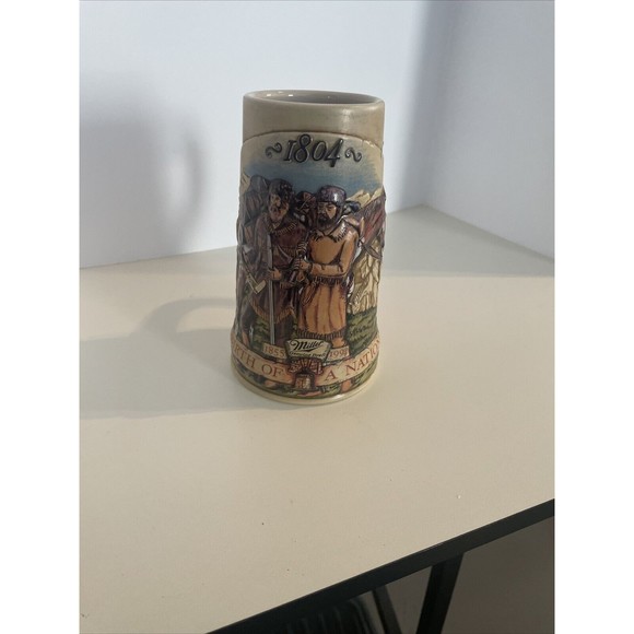 Miller Genuine Draft Birth of a Nation 1804 Fourth‎ In A Series Beer Stein Mug - Picture 14 of 15